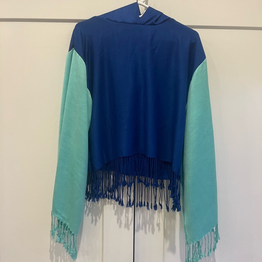 Pashmina scarf hoodie